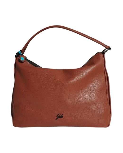Gabs Brown Braune Lederschultertasche Calliope