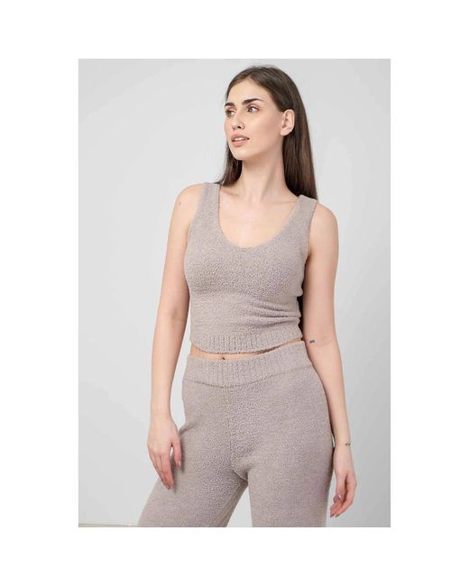 Ugg Tops ,Grijs ,Polyester Gezellige Top in het Gray