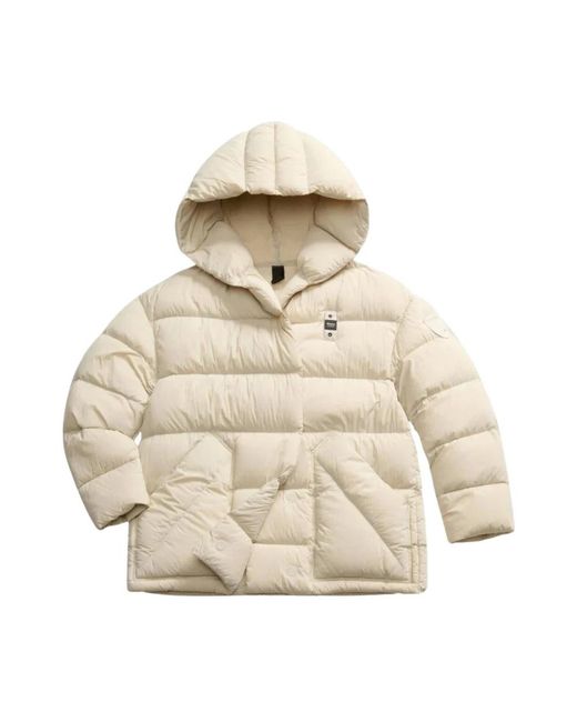 Down Jackets Blauer en coloris Natural