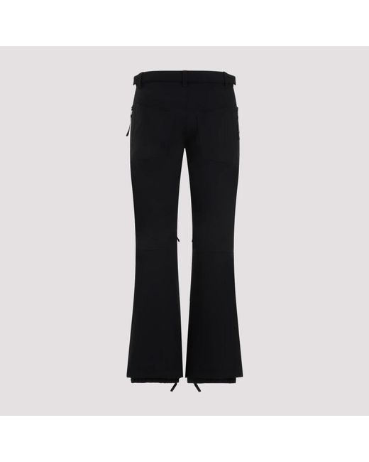 Balenciaga Black Sleek Polyamide Spring Summer Ski Pants For