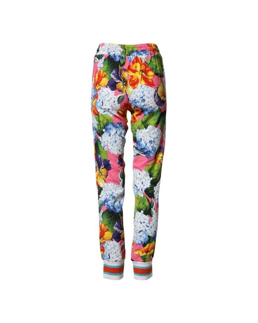 Dolce & Gabbana Red Sweatpants
