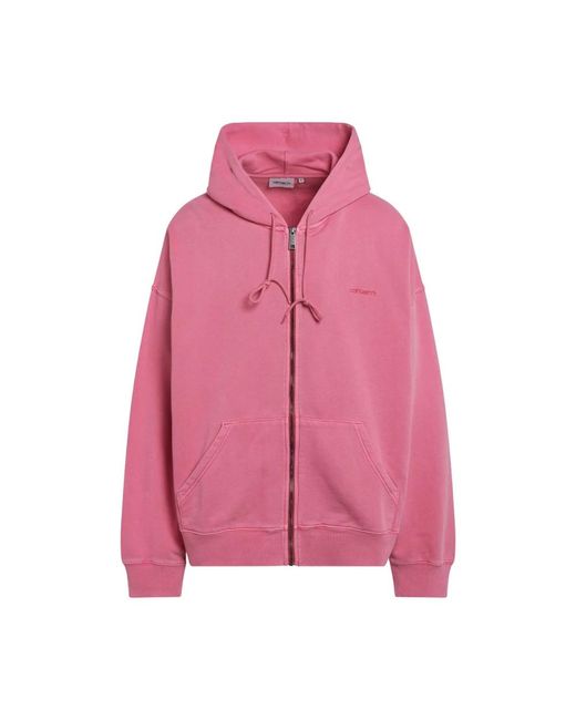 Carhartt Pink Zip-Throughs for men