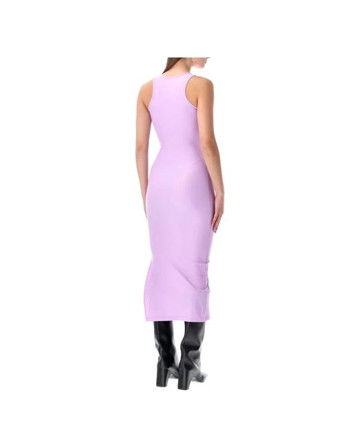 Coperni Purple Midi Dresses