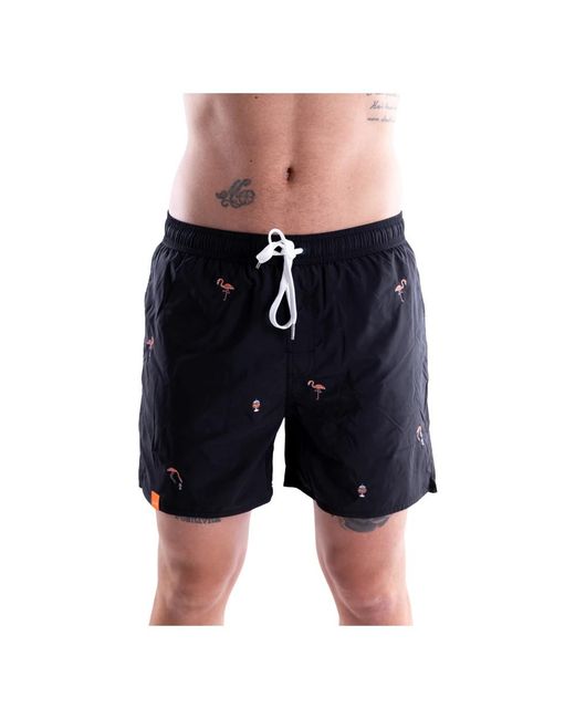 Sun 68 Zwemshort in het Blue voor heren