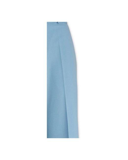 Trousers > wide trousers Del Core en coloris Blue