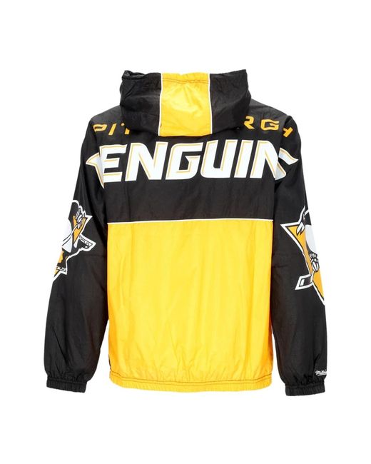 Mitchell & Ness Nhl Team Anorak Windbreaker Pitpen in Blue für Herren