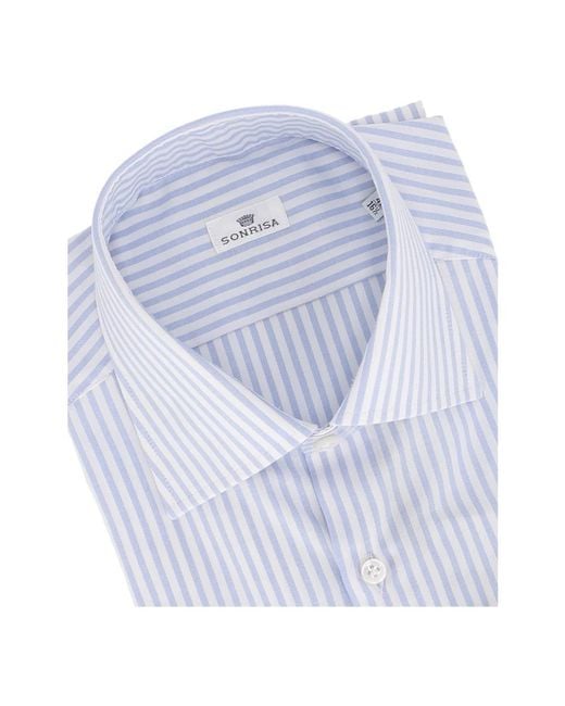 Sonrisa Camicia in het Blue voor heren