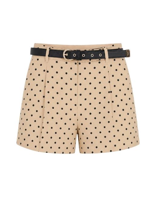Max Mara Natural Short Shorts