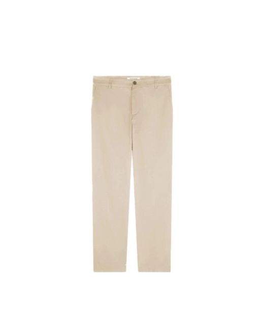 Maison Kitsuné Natural Straight Trousers for men