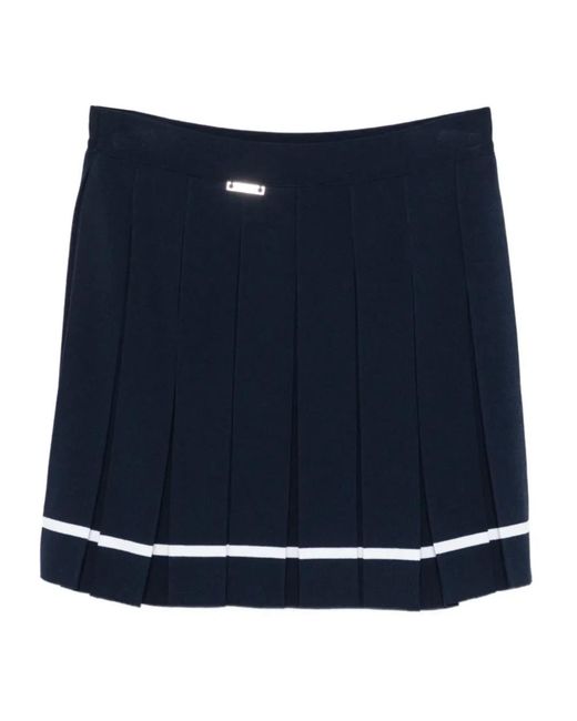 Iceberg Blue Short Skirts