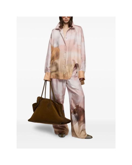 Shirts The Attico en coloris Pink