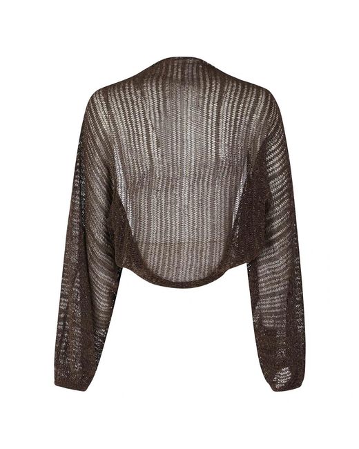 Cardigans SOLOTRE de color Brown