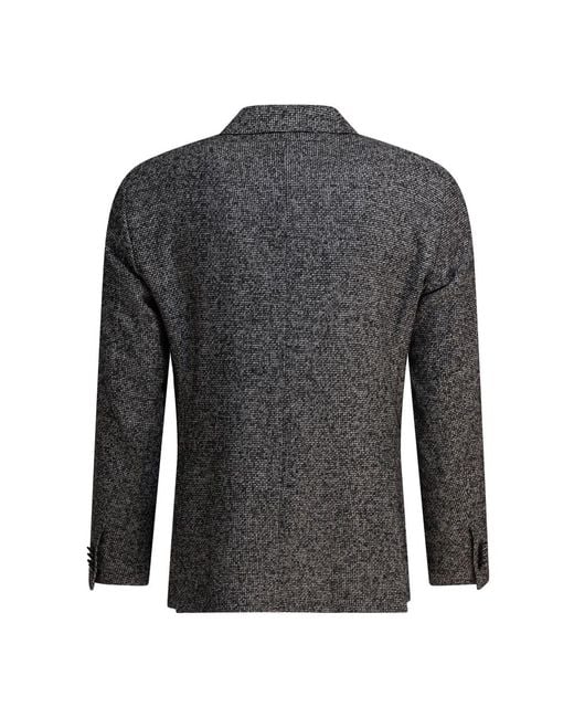 Tagliatore Herrenbekleidung Jacke Schwarz Aw25 in Black für Herren