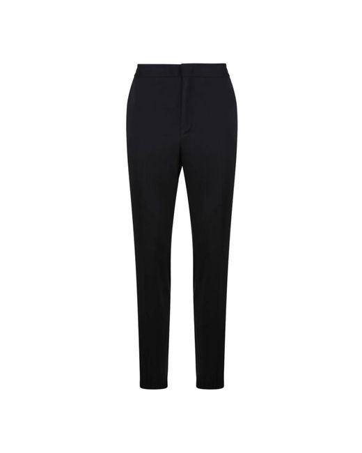 Slim-Fit Trousers di Zegna in Black da Uomo