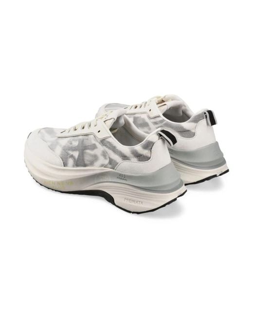 Premiata Gray Sneakers