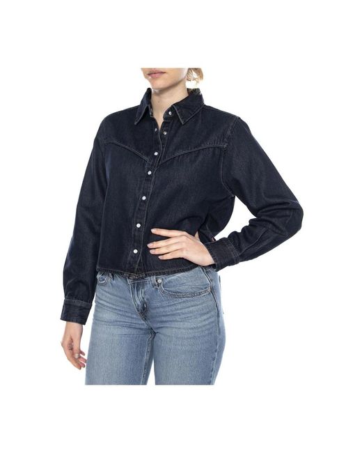 Denim Shirts Levi's de color Blue