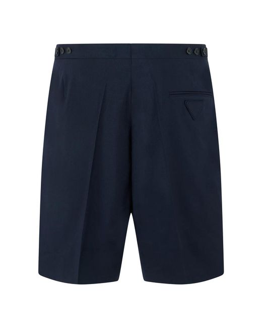 Prada Blue Casual Shorts for men