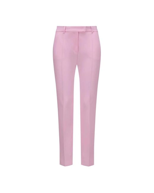 Max Mara Pink Straight Trousers