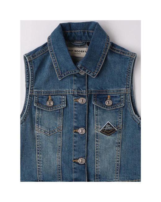 Vests Roy Rogers de color Blue