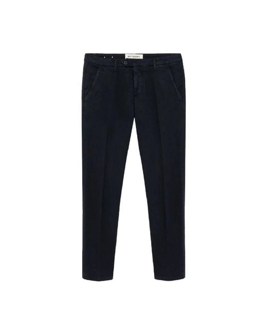 Roy Rogers Blue Slim-Fit Trousers for men