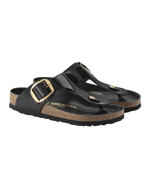 Birkenstock Brown Flip Flops