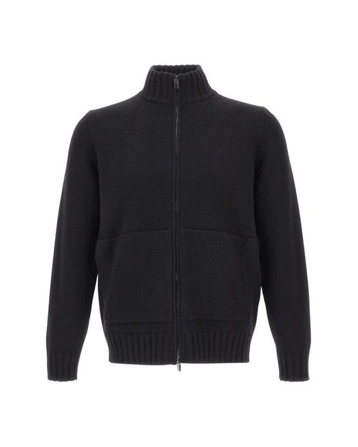 FILIPPO DE LAURENTIIS Blue Cardigans for men