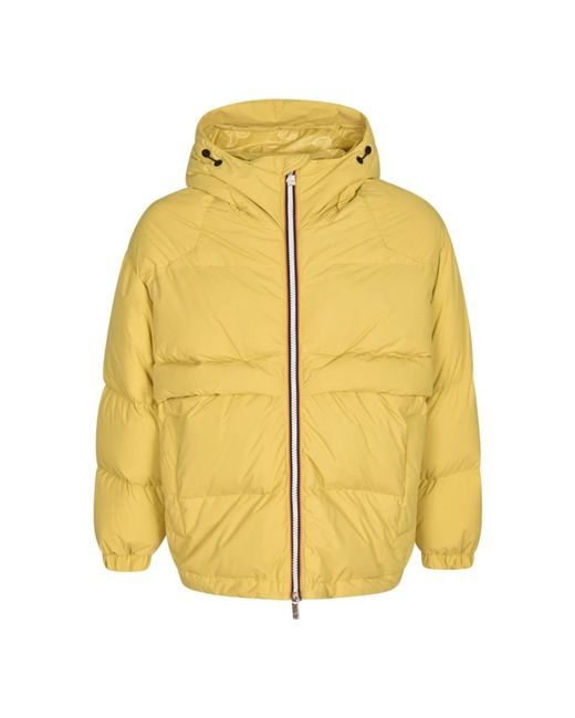 K-Way Yellow Down Jackets for men