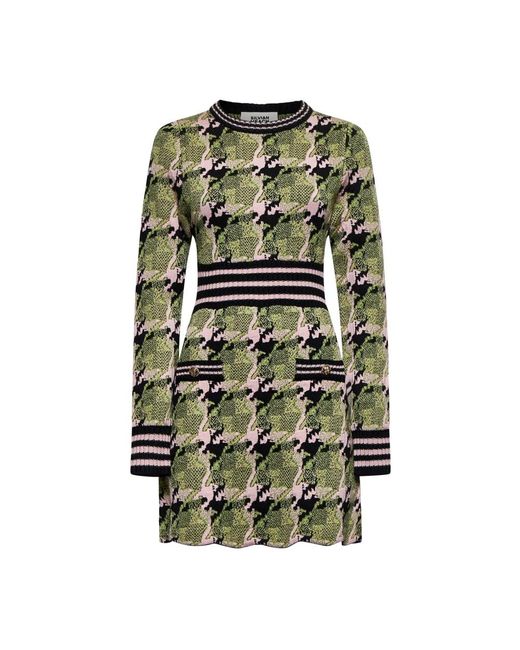 Knitted Dresses Silvian Heach en coloris Green