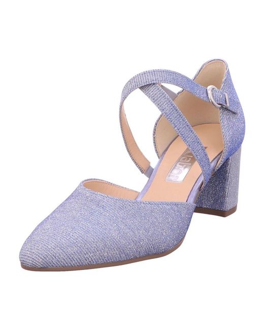 Gabor Blue Damen Slingback Pumps
