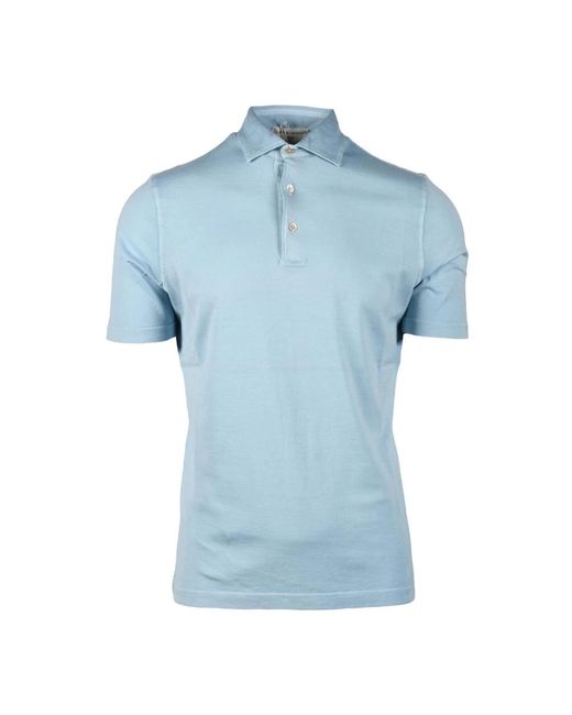 Polo di FILIPPO DE LAURENTIIS in Blue da Uomo