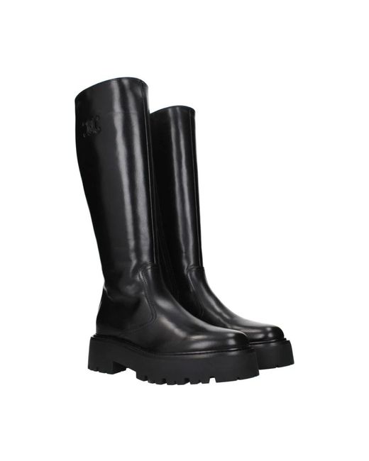 Céline Black High Boots
