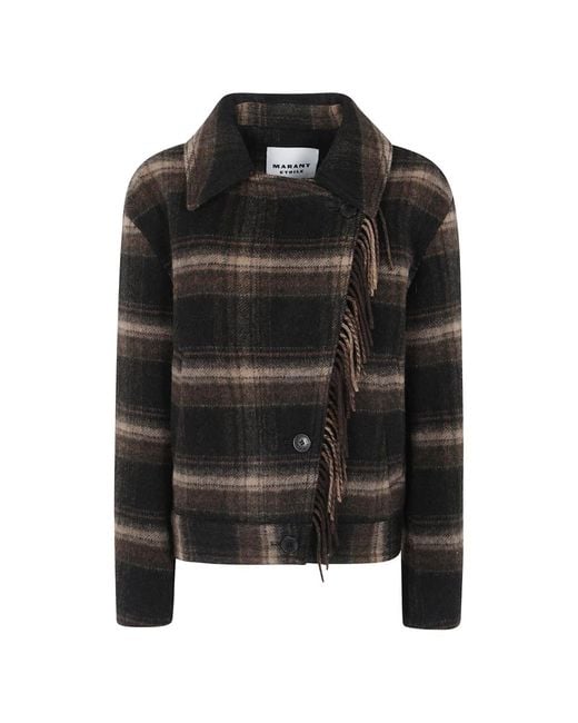 Isabel Marant Galeane Korte Jas in het Black