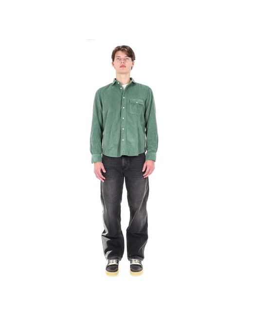 Finamore 1925 Green Casual Shirts for men