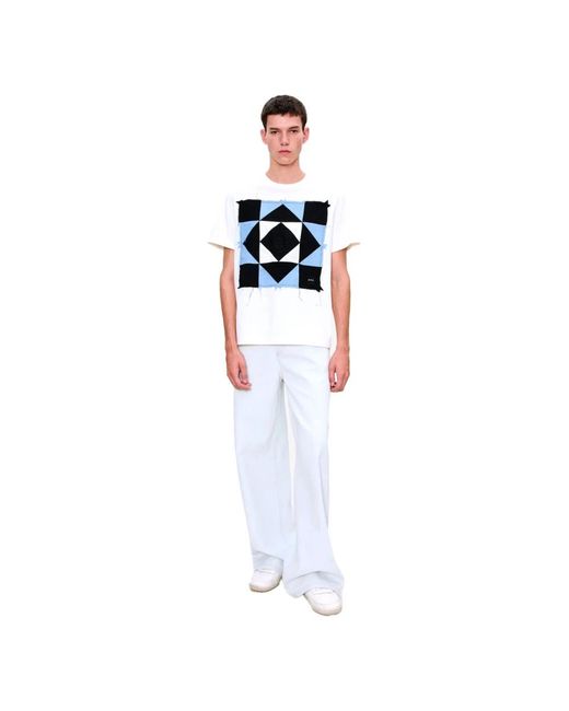 A.P.C. Blue T-Shirts for men