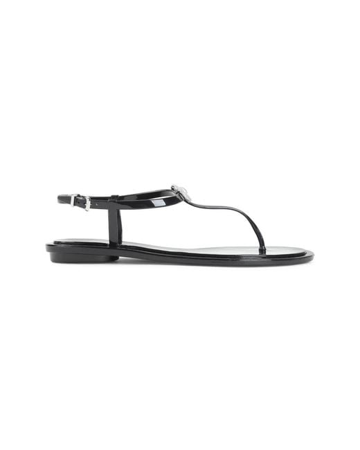 Mach & Mach Brown Flat Sandals
