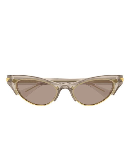 Bottega Veneta White Sunglasses