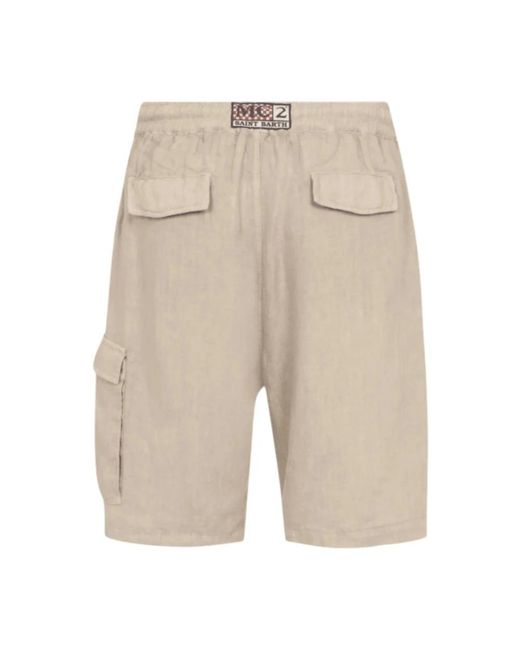 Mc2 Saint Barth Natural Casual Shorts for men