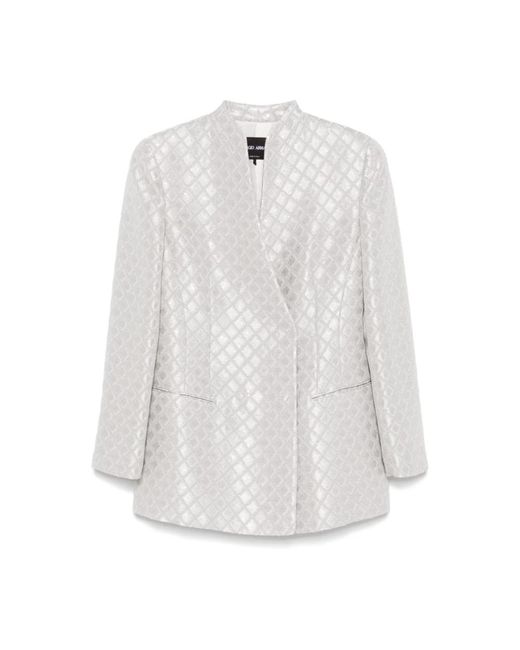 Blazers Giorgio Armani de color White