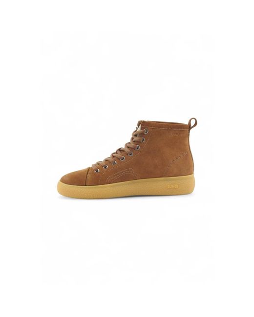 Sun 68 Brown Sneakers for men