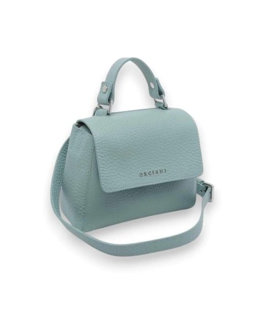 Orciani Blue Handbags