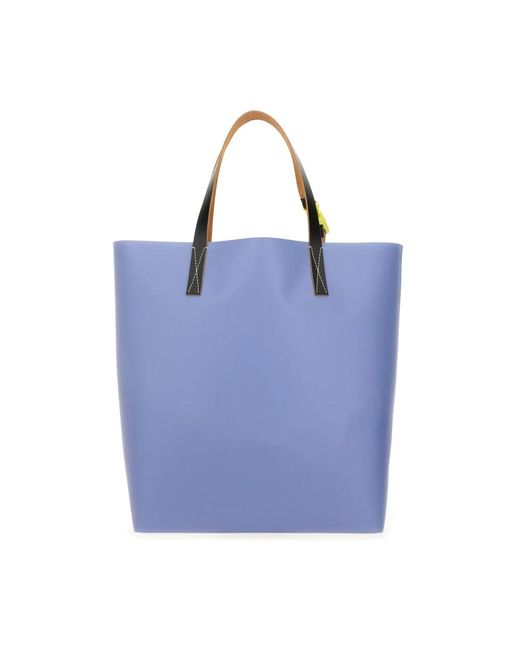 Marni Blue Shopping Bags