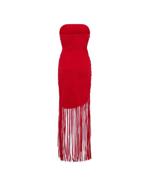 Cult Gaia Red Gowns
