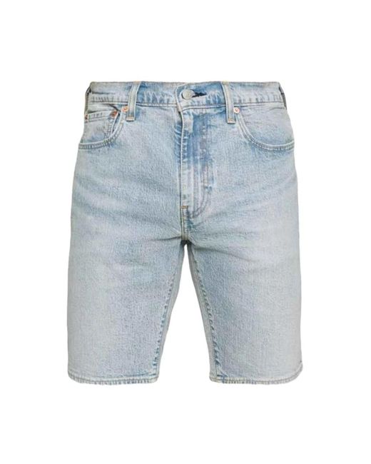 Levi's Blue Denim Shorts for men