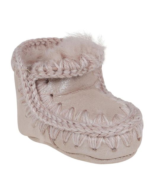Mou Gray Winter Boots