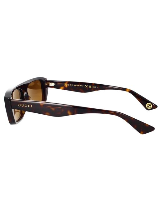 Gucci Multicolor Trendige doppelschicht sonnenbrille gg1617s