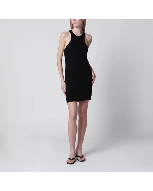 Anine Bing Black Short Dresses