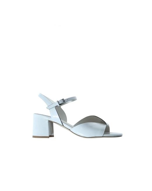 Roberto Del Carlo Blue High Heel Sandals
