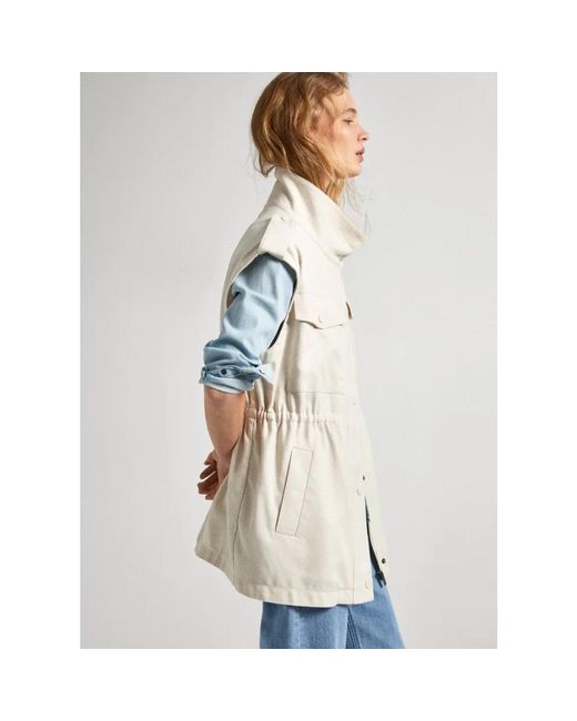 Pepe Jeans White Vests