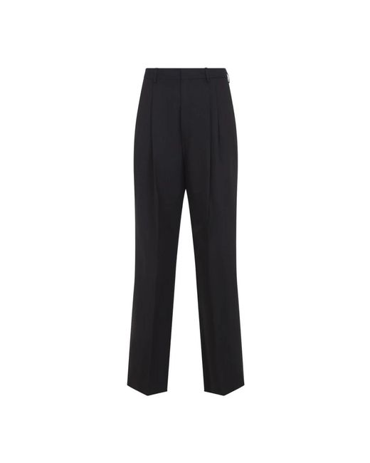 Dries Van Noten Panrom Broek in het Black voor heren