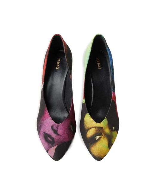 Versace Red Pumps